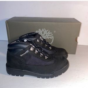 Timberland Waterproof Field Boots Black A1AF7001 Kids Size 3Y